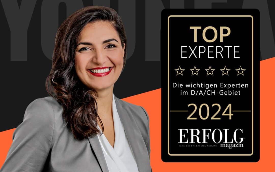 Unsere Gründerin Sarina Grosz als Top-Expertin im ERFOLGmagazin ausgezeichnet