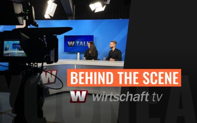 Behind the Scenes beim Wirtschaft TV