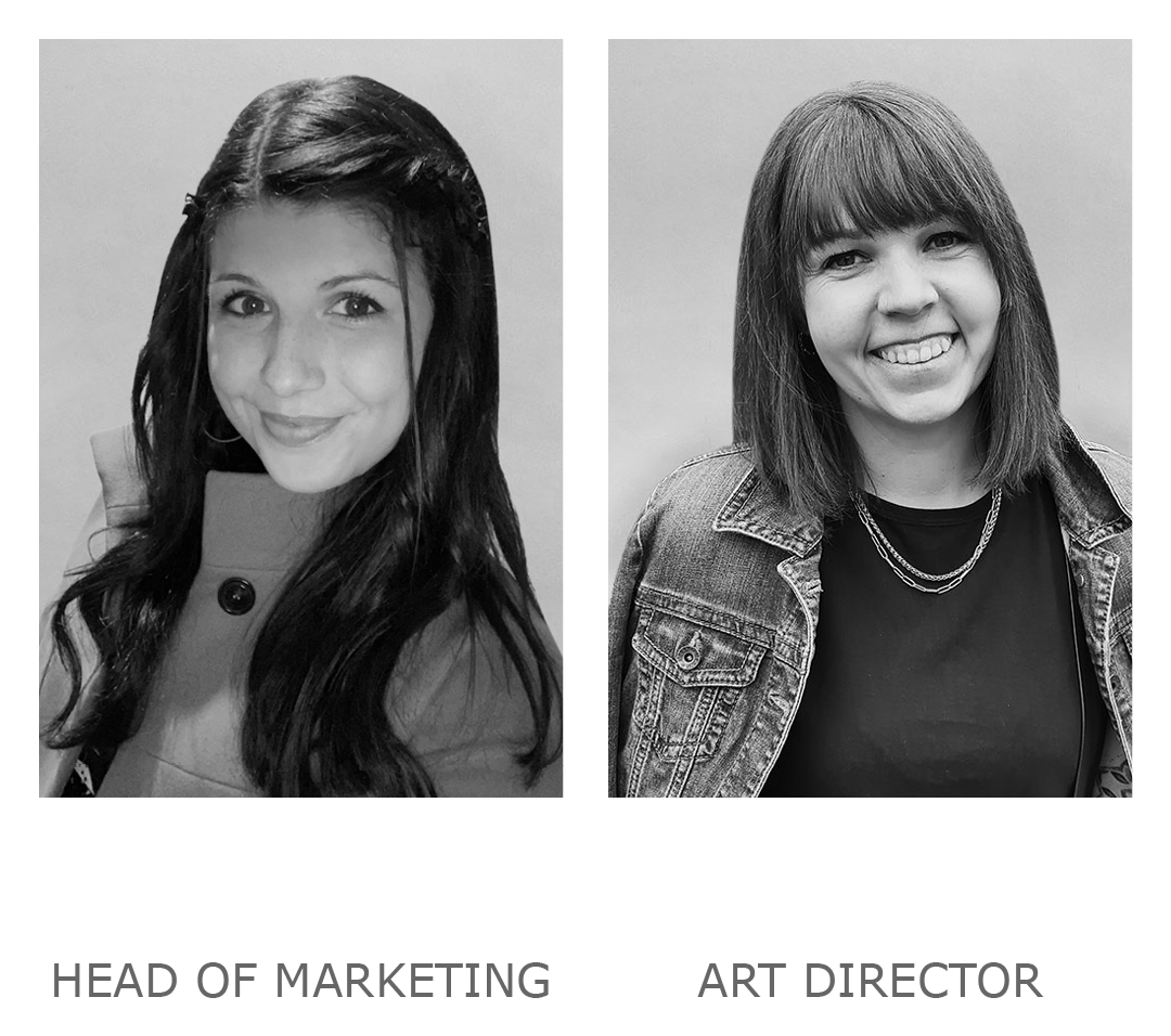 YOUNEA KI- Und Onboardingsysteme Head of Marketing Angelina Boesen + Art Director Katrin Mergens